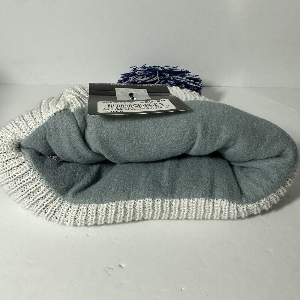 NFL Dallas Cowboys Winter Knit New Era Cap New With Tag Fleece Lined - Picture 8 of 9